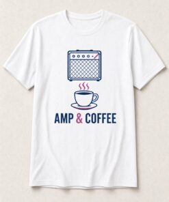Alternative view of Amp & Coffee Classic T-Shirt