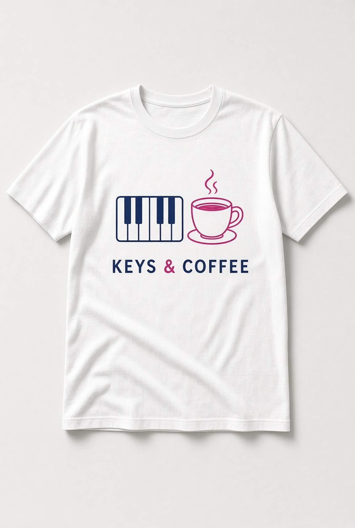 Keys & Coffee Classic T-Shirt - Image 2